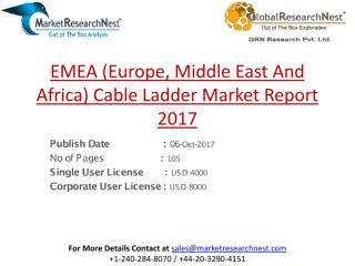 EMEA (Europe, Middle East And Africa) Cable Ladder Market Report 2017.pdf
